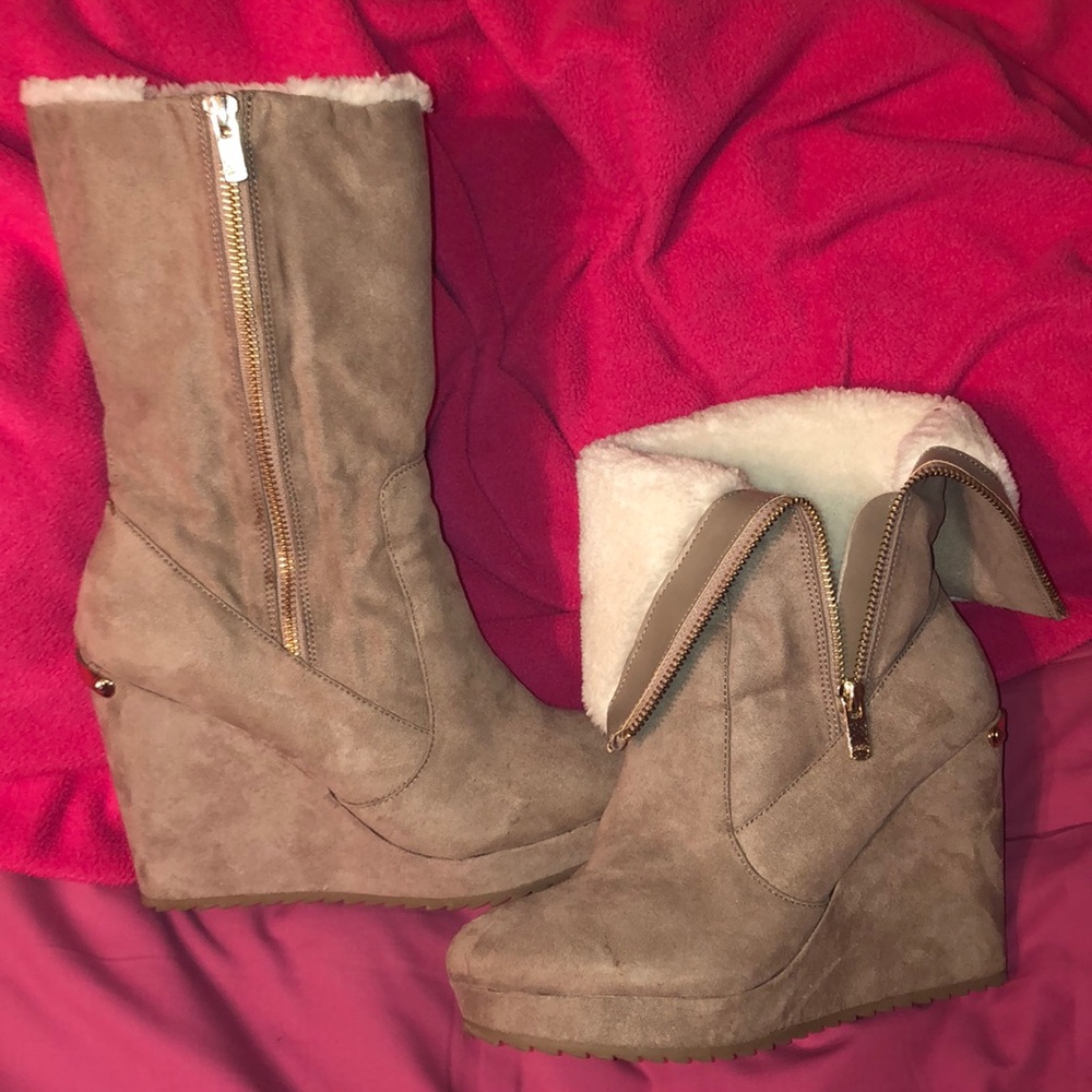 Juicy Couture Fur Boots